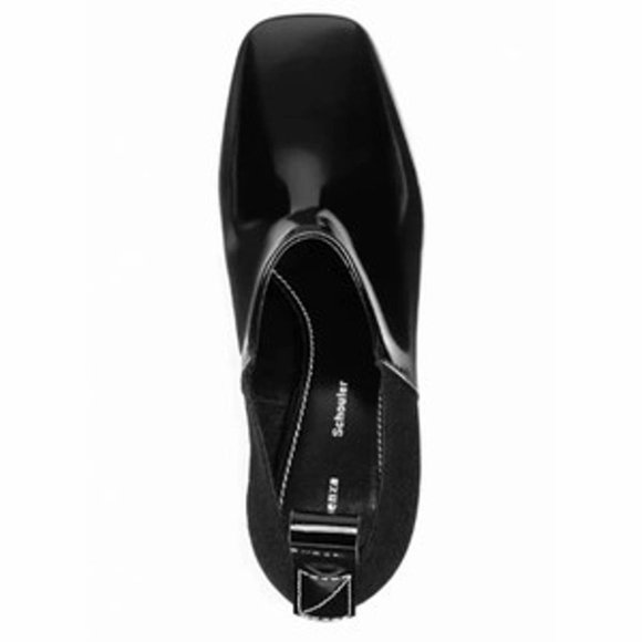 Proenza Schouler Square Toe Block Heel Pumps - Picture 3 of 7